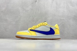 Nike Dunk Low Yellow Blue Shoes