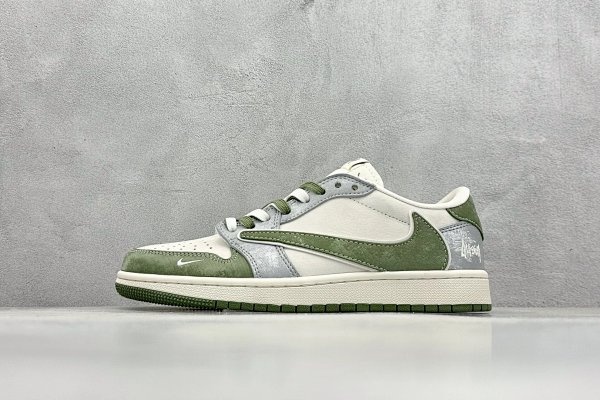 Nike Jordan 1 Low Green Shoes