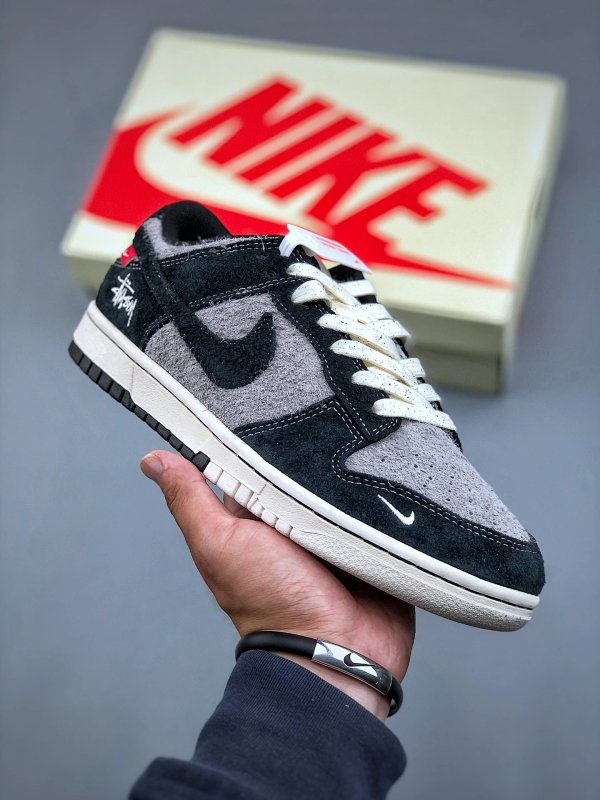 Nike Stussy x Nike Dunk Low Black Shoes