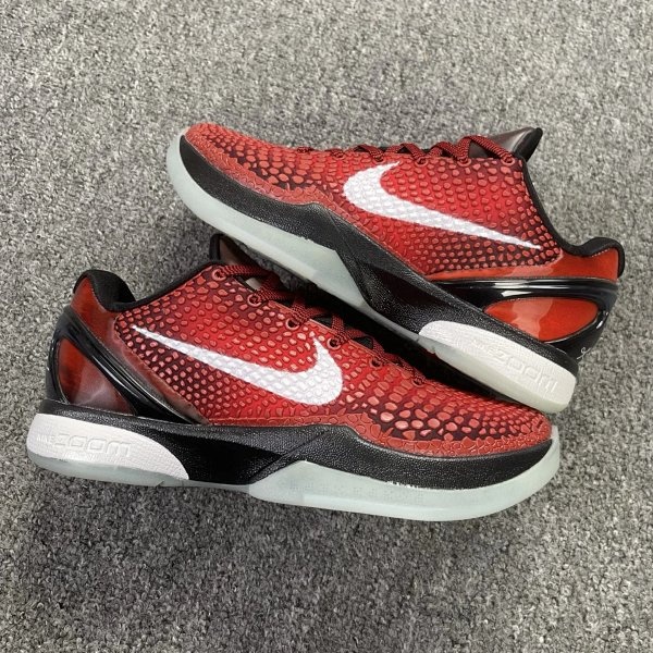 Nike Zoom Kobe 6 Red Black Shoes