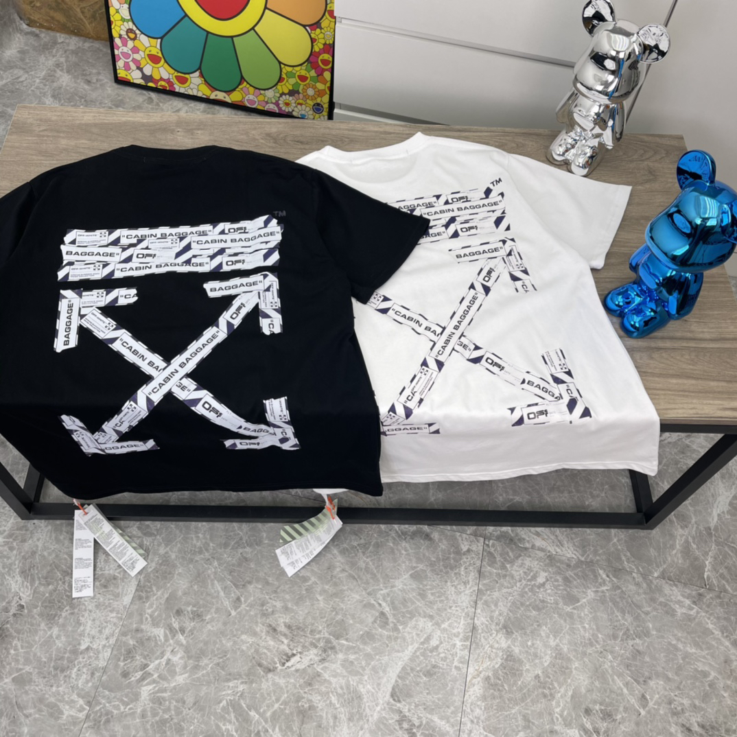 Off-White Cabin Baggage Black and White