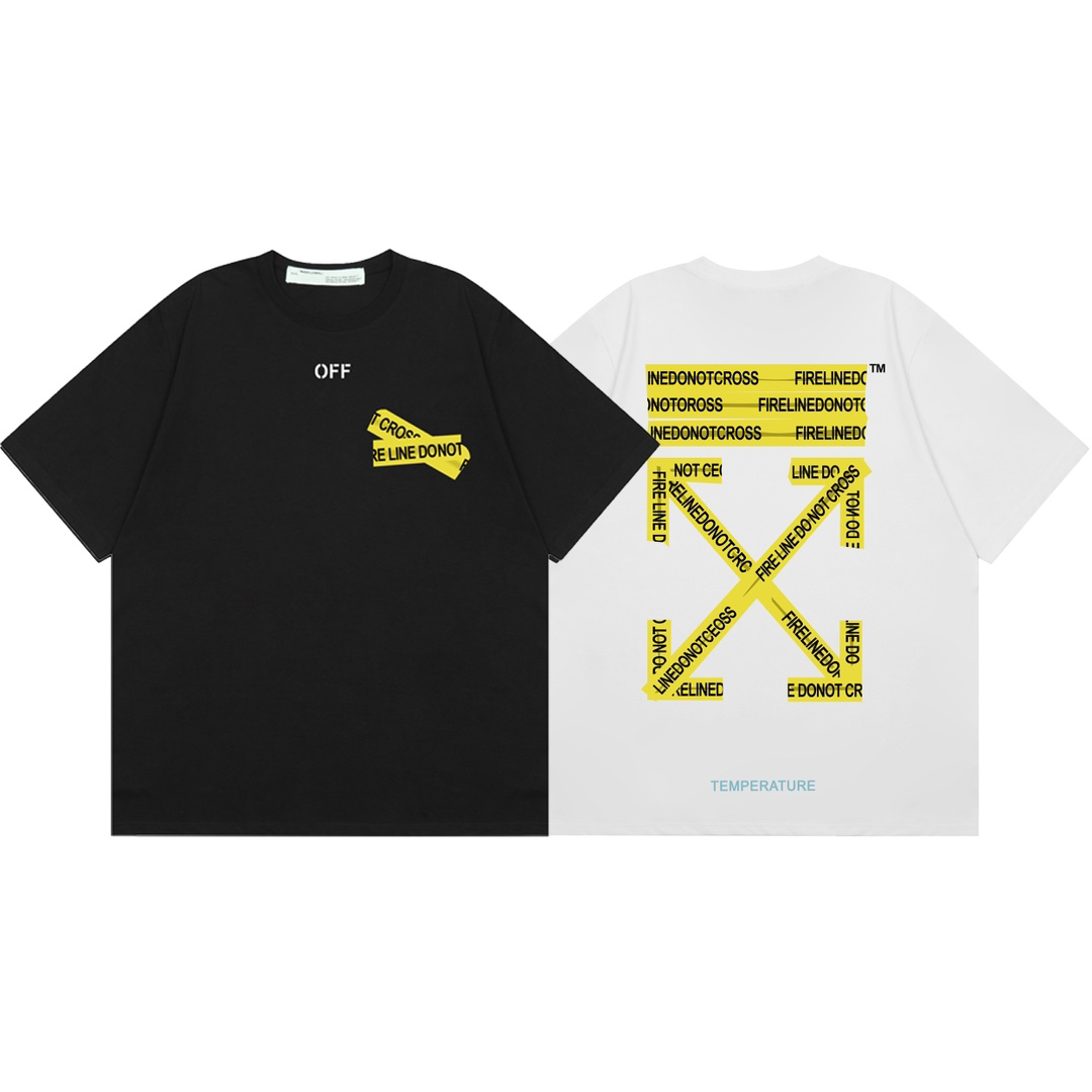 Off-White Caution Tape Black