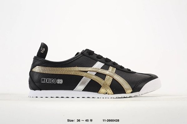 Onitsuka Tiger Mexico 66 Black Shoes
