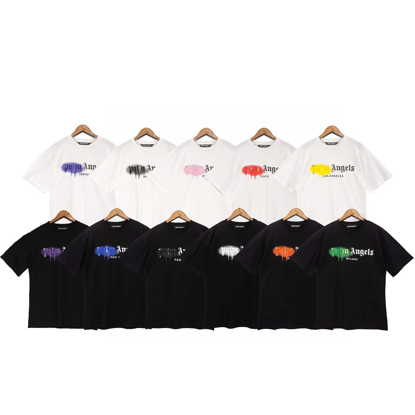 Palm Angels Dripping Logo T-Shirt