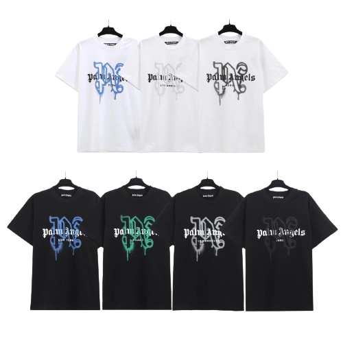Palm Angels Logo T-Shirt White, Black, Blue, Green T-Shirts