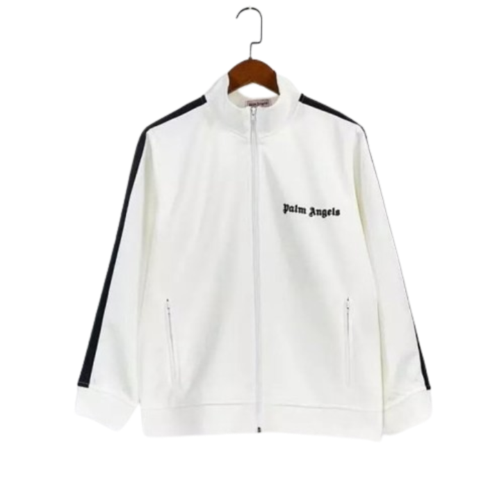 Palm Angels Track Jacket White Jackets
