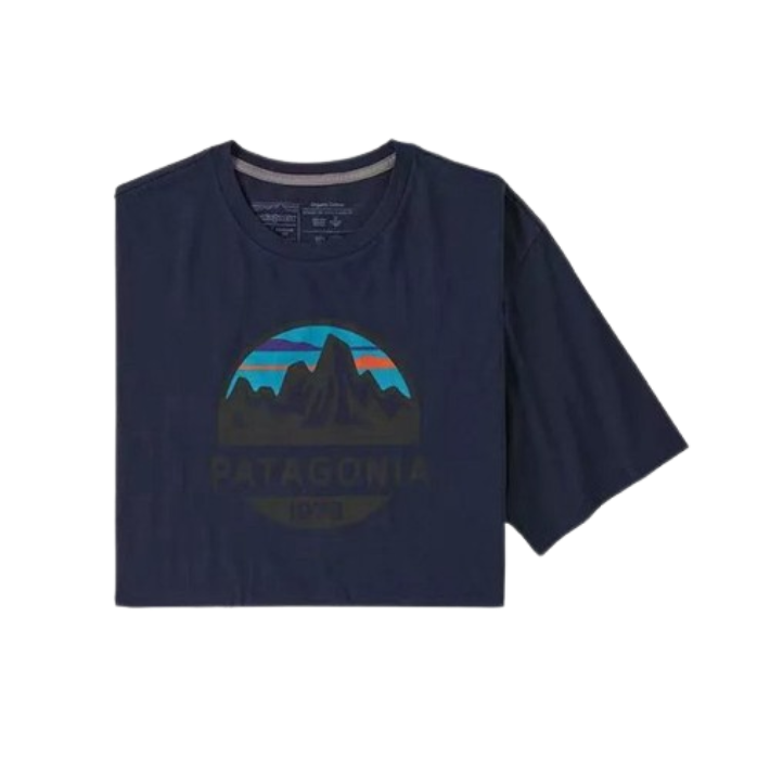Patagonia Mountain Graphic T-Shirt Navy T-Shirt