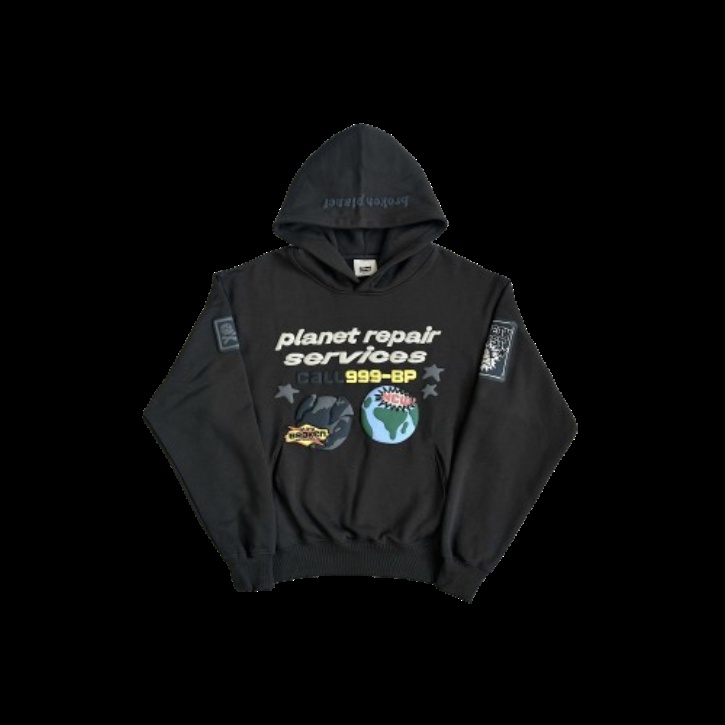 Planet Repair Services Hoodie Black Hoodie Hoodies