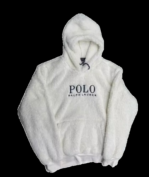 Polo Ralph Lauren Fleece Hoodie White Hoodies