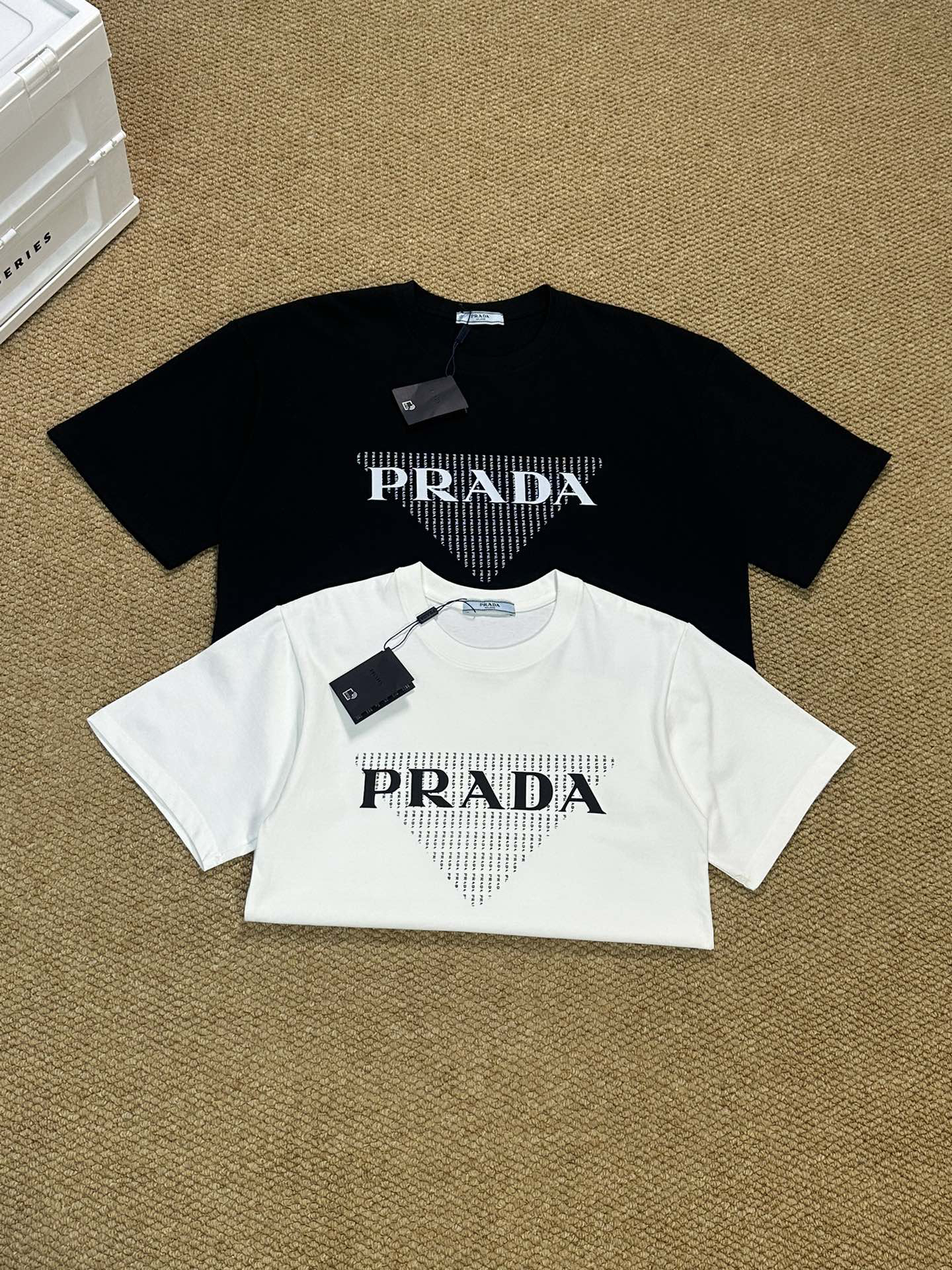 Prada Logo Black & White