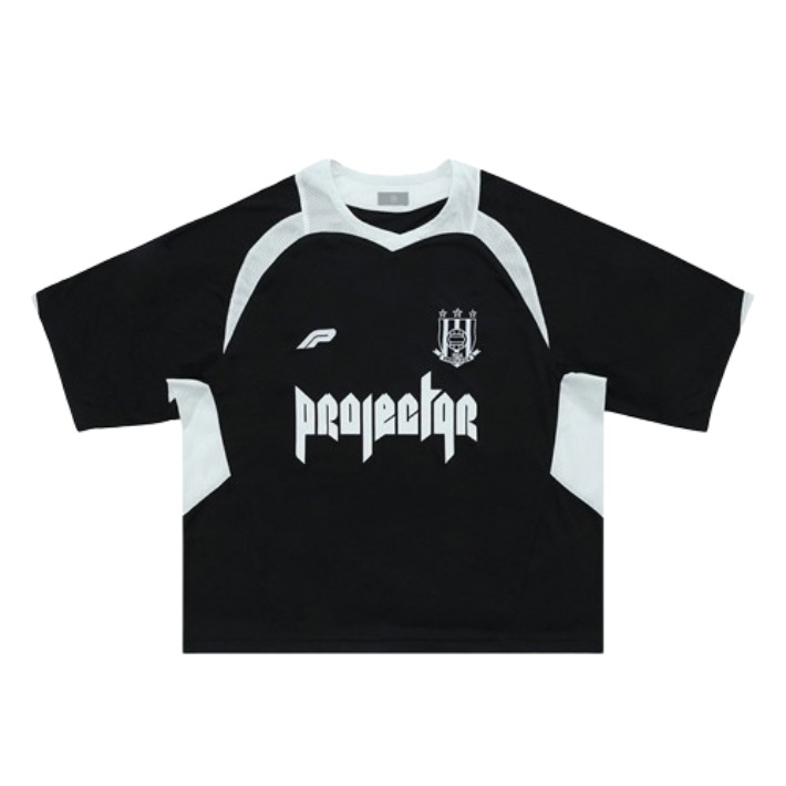 Projecte Projecte Football Jersey Black T-Shirts