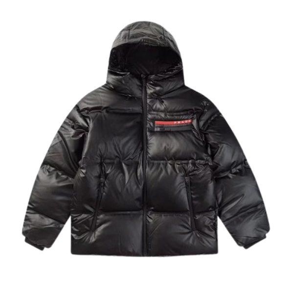 Puffer Jacket, Black, Jackets