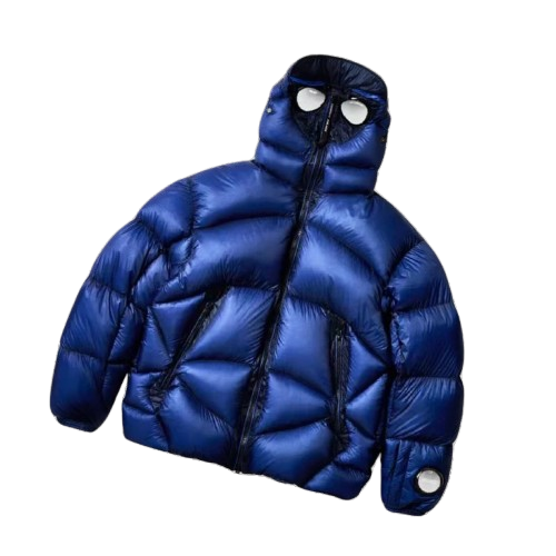 Puffer Jacket, Blue, Jackets