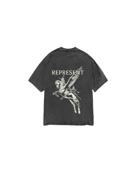Represent Winged Pegasus T-Shirt Black T-Shirt