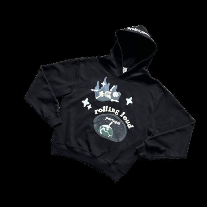 Rolling Loud Rolling Loud Portugal Hoodie Black Hoodies