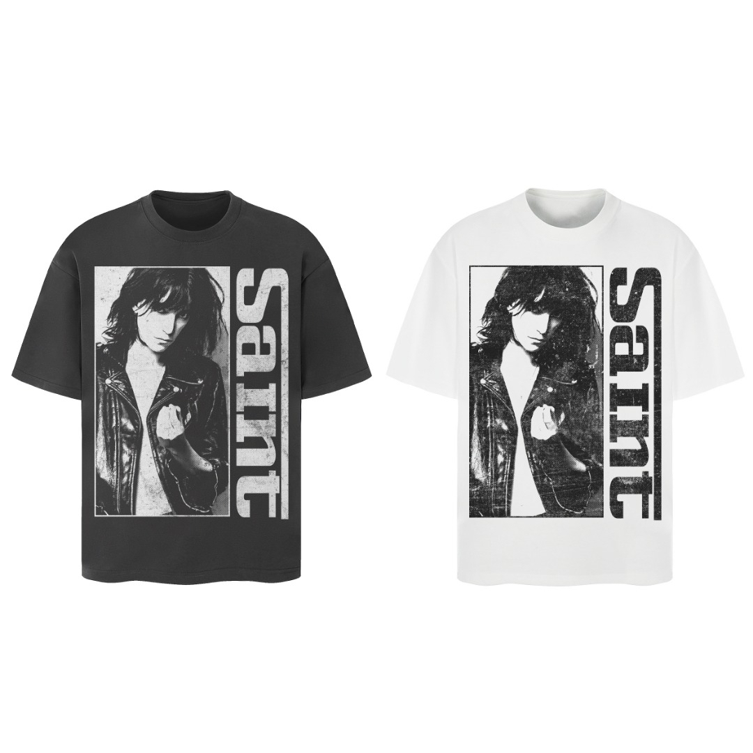 Saint Graphic Black and White