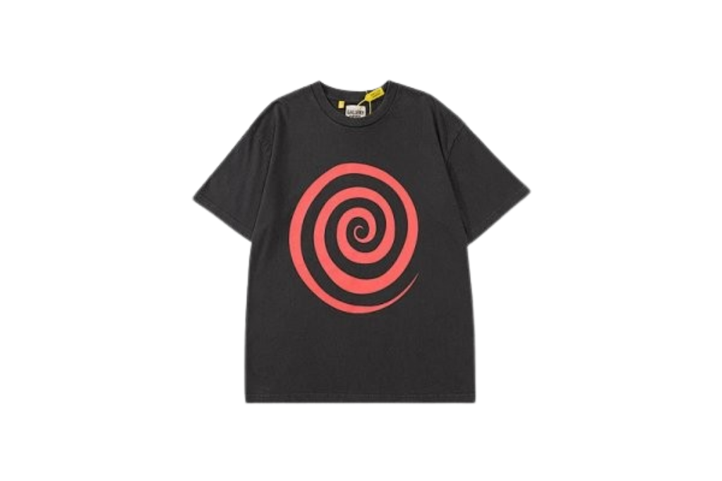 Spiral Graphic T-Shirt, Black, T-Shirts