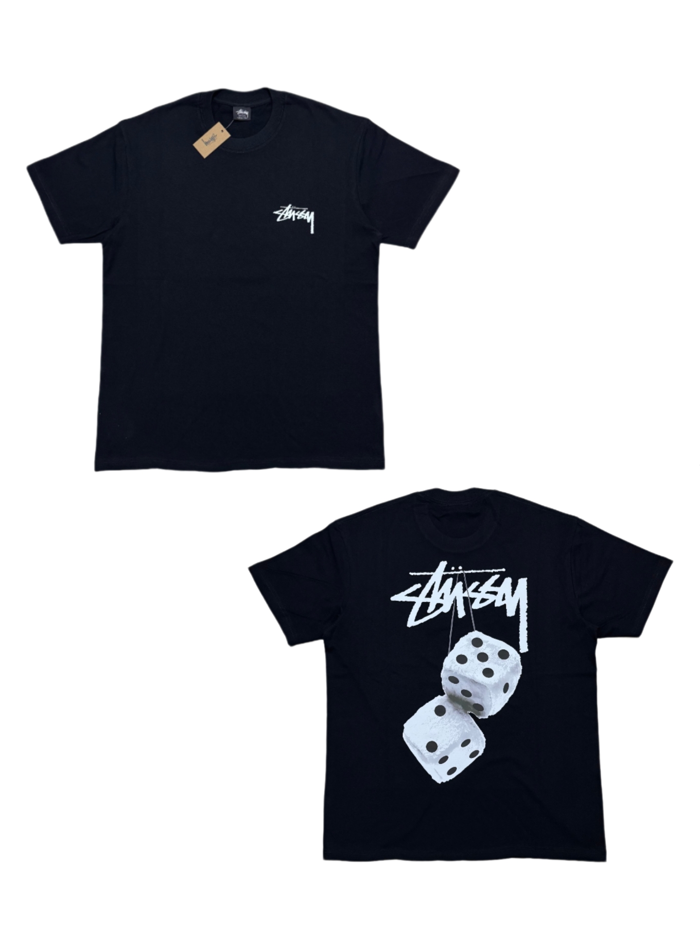 Stussy Dice Graphic Black