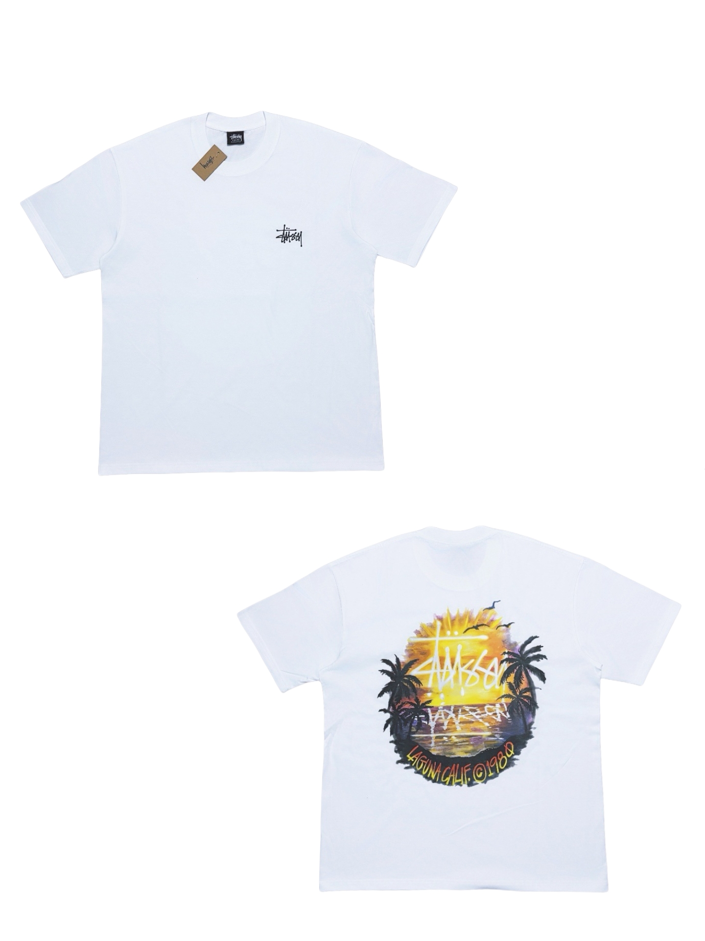Stussy Laguna Cali White