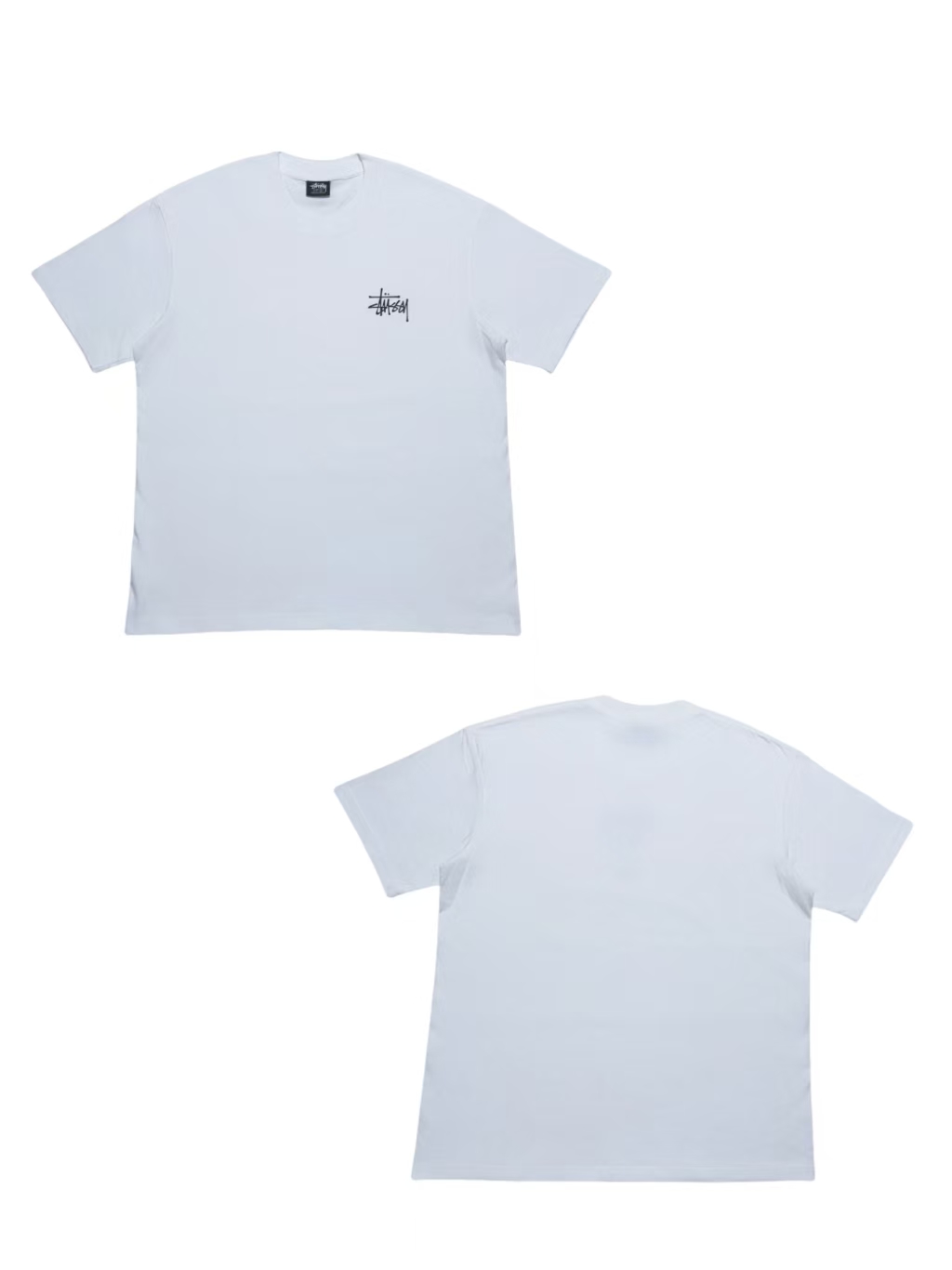 Stüssy Basic Logo Tee White
