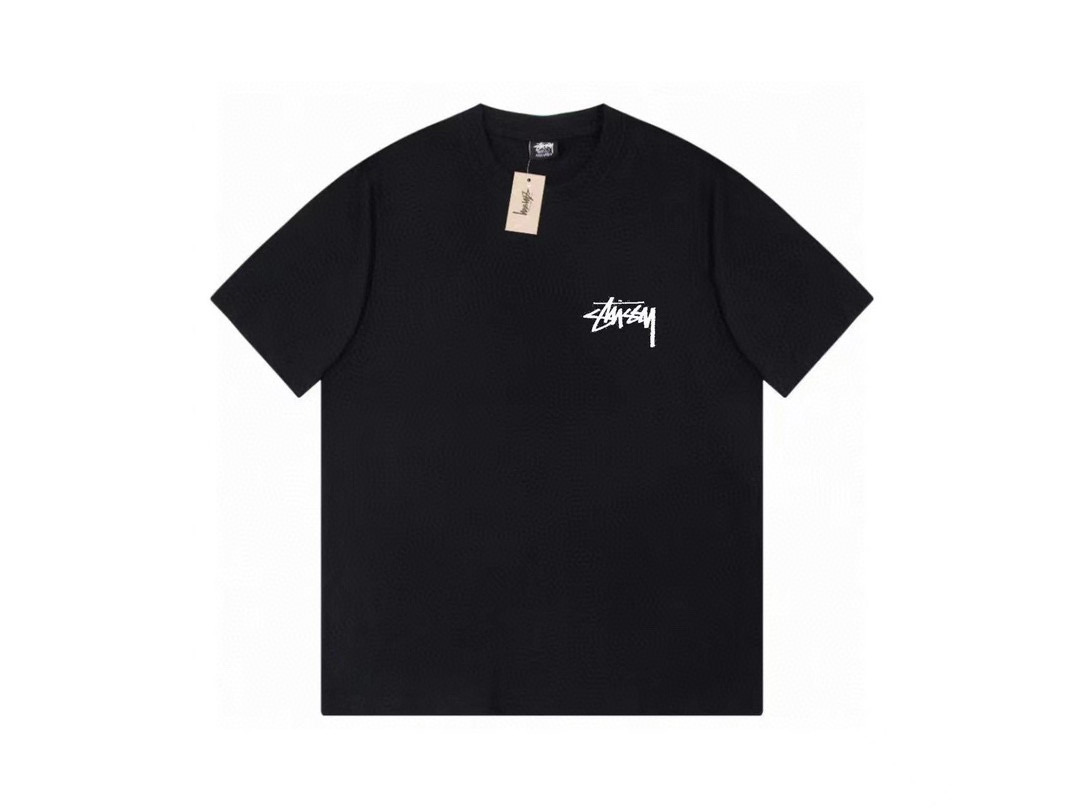 Stüssy Logo Graphic Tee Black