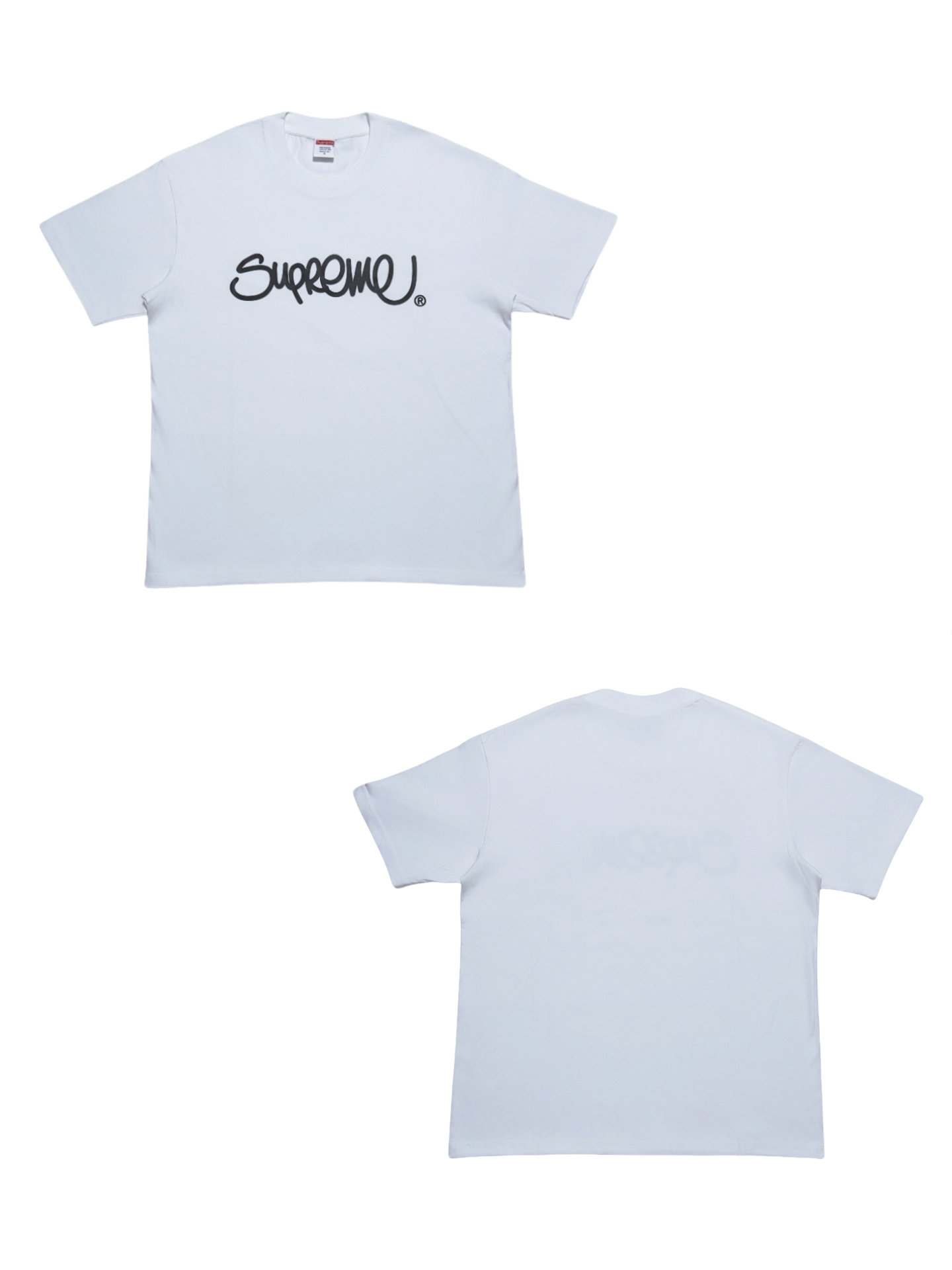 Supreme Graffiti Logo Tee White