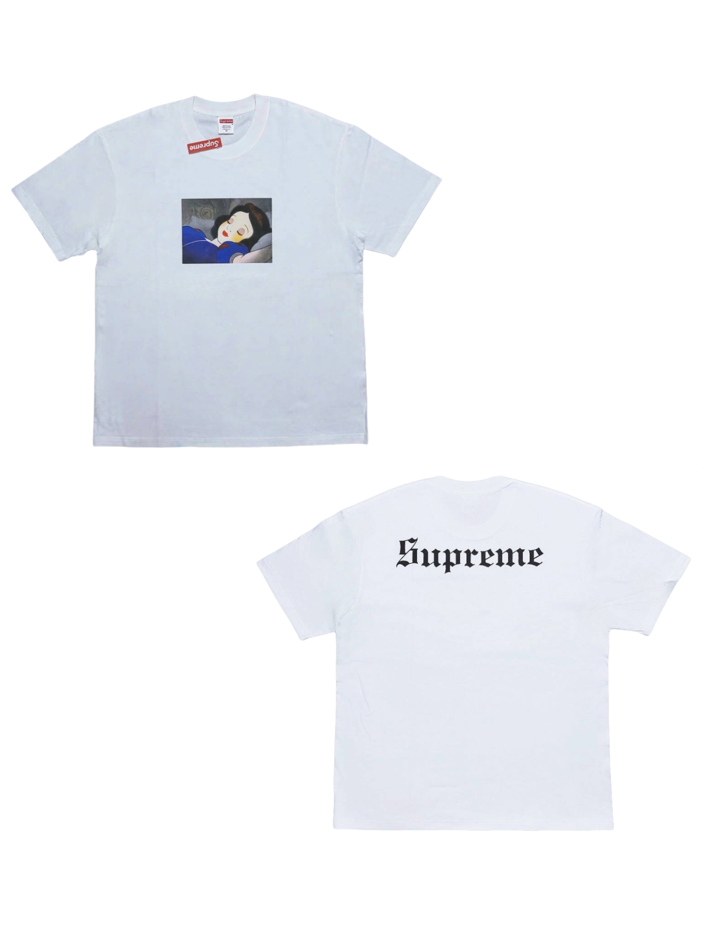 Supreme Sleeping Girl Tee White