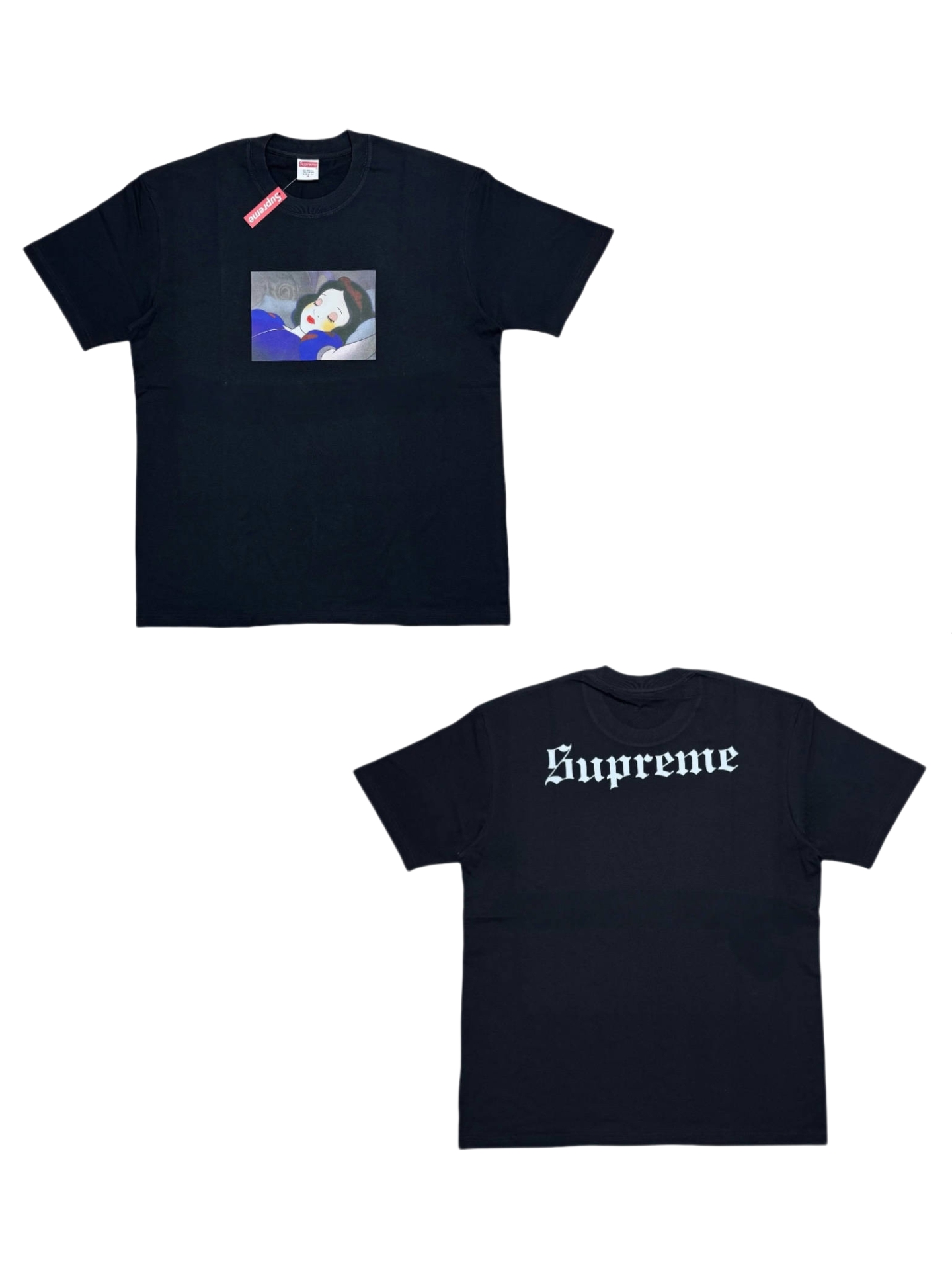 Supreme Snow White Sleep Tee Black