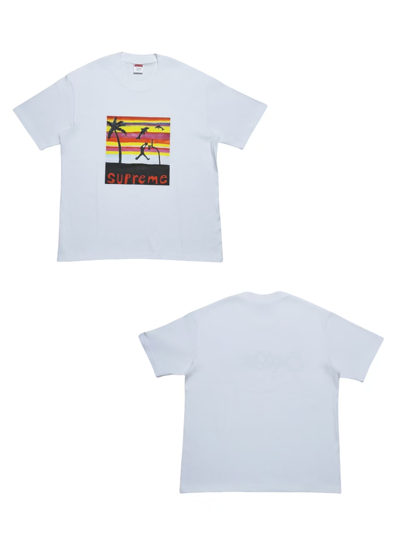 Supreme Sunset Palm White