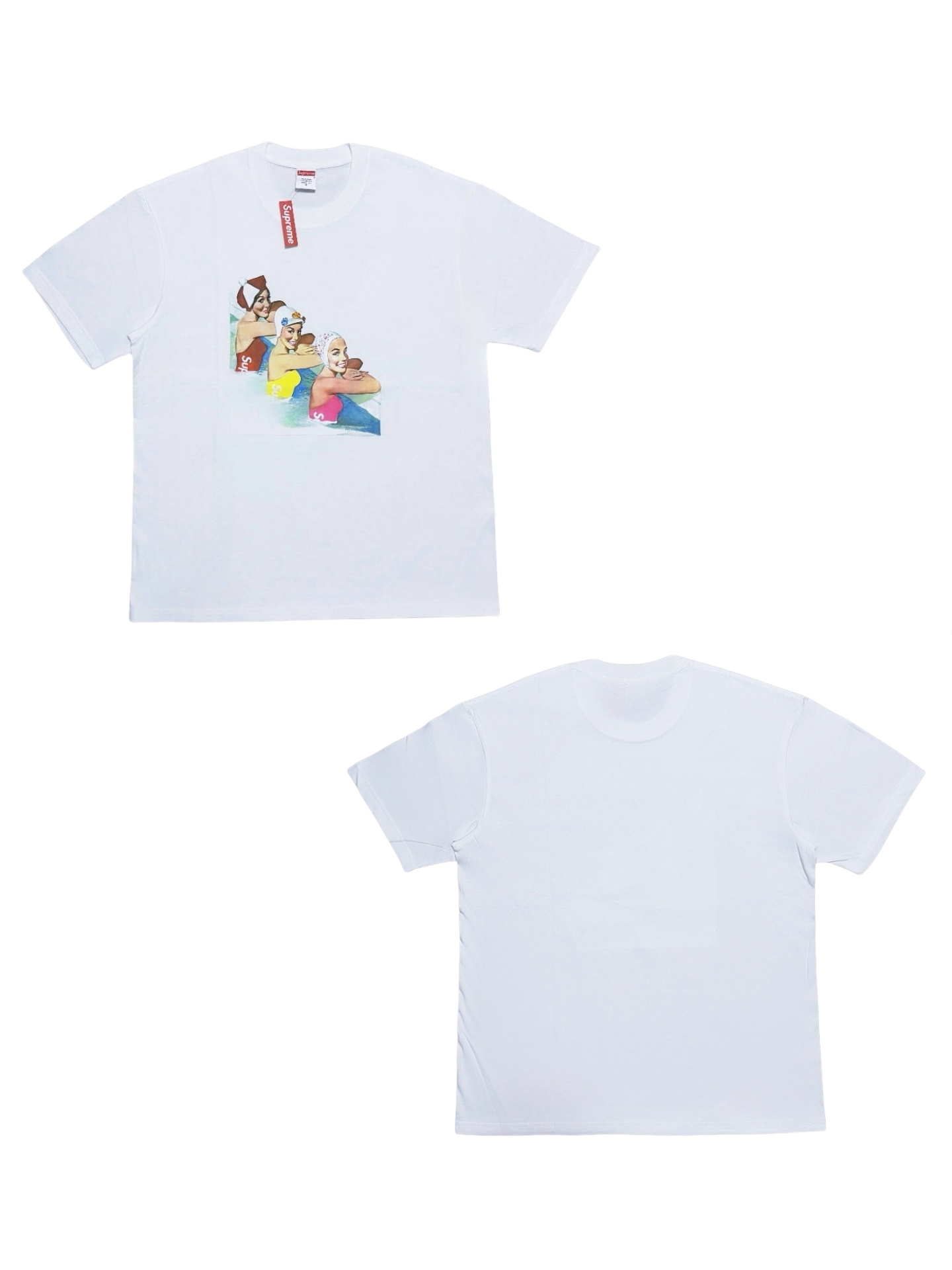 Supreme Swimwear Graphic White