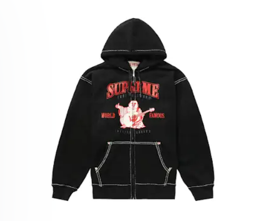 Supreme True Religion Zip Up Hoodie