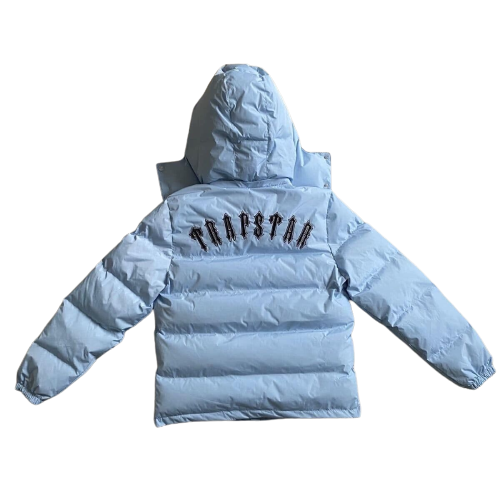 Thrasher Puffer Jacket Light Blue Jackets