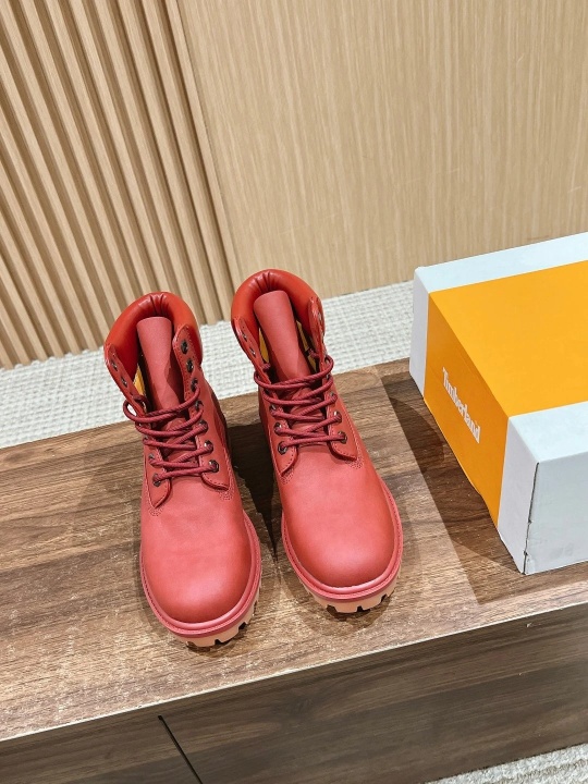 Timberland Boots Red Shoes