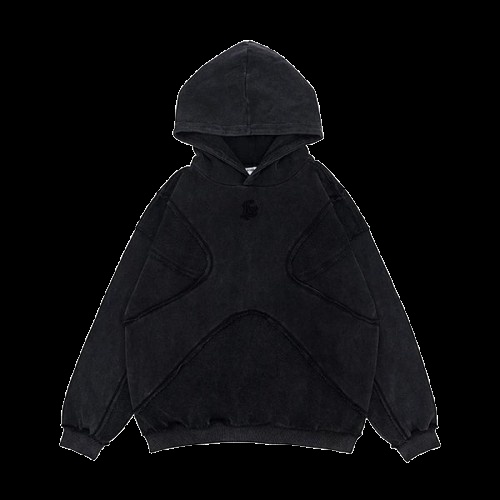 Unclear Oversized Hoodie Black Hoodies