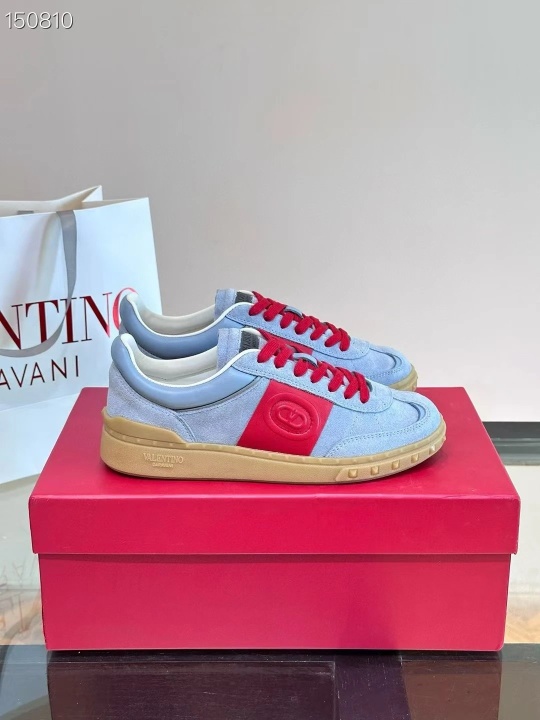 Valentino Sneakers Blue Red Shoes