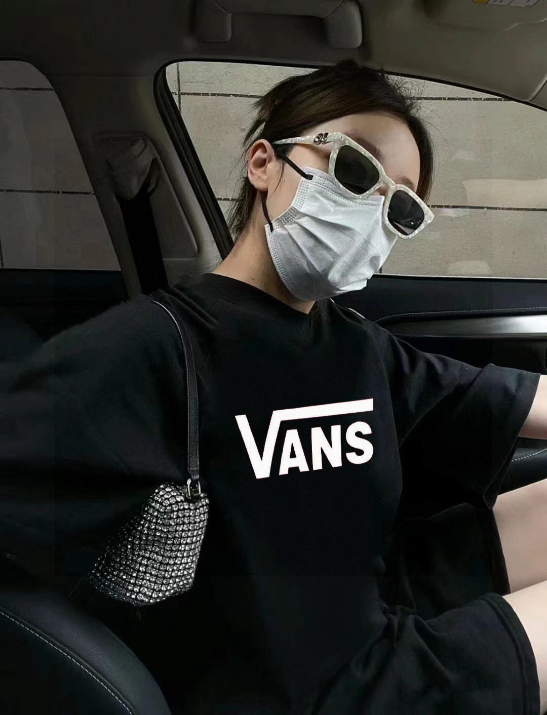 Vans Oversized Black