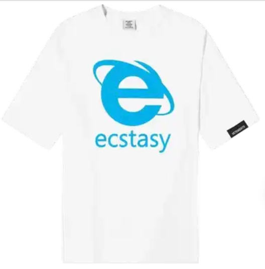 Vetements Ecstasy Tee