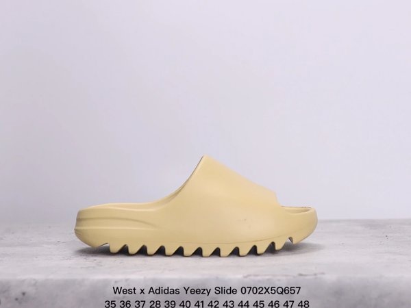 West x Adidas Yeezy Slide 0702X5Q657 Light Yellow Shoes