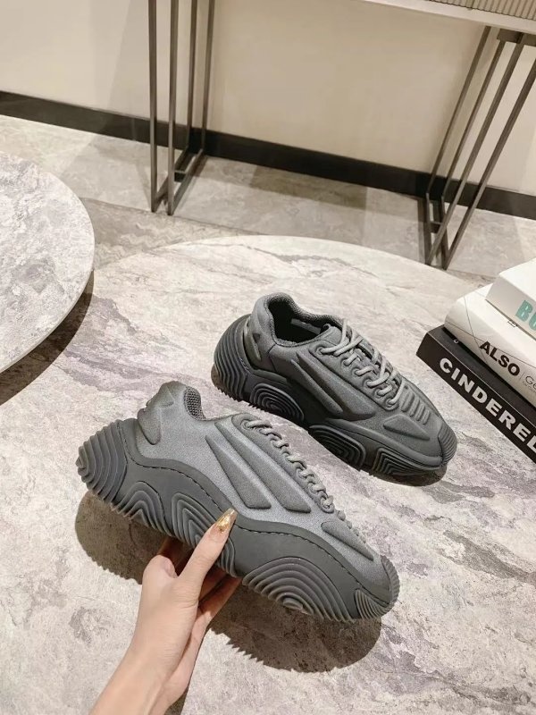 Alexander Wang Aw Vortex Sneaker In Lycra In 068 Smoked Pearl