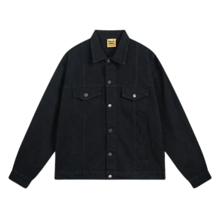  Black Denim Jacket Black Jackets