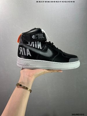 af1 air force 1 high top black