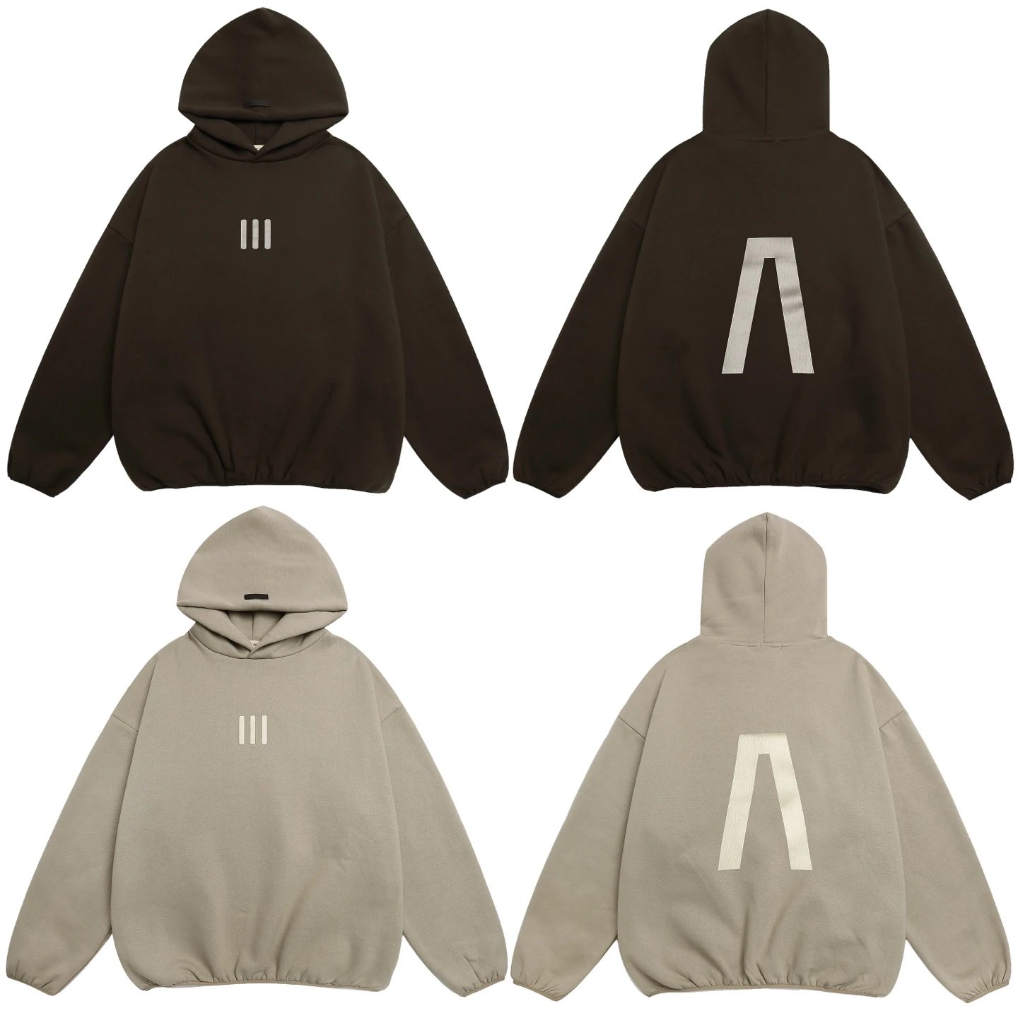 American fashion three bar hooded sweater versatile hoodie EC