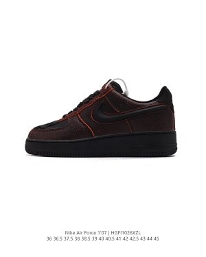 nike air force one dark brown crackle high version