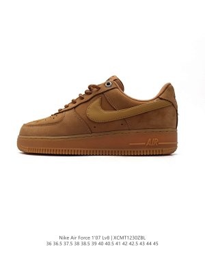 nike air force one wheat color low top